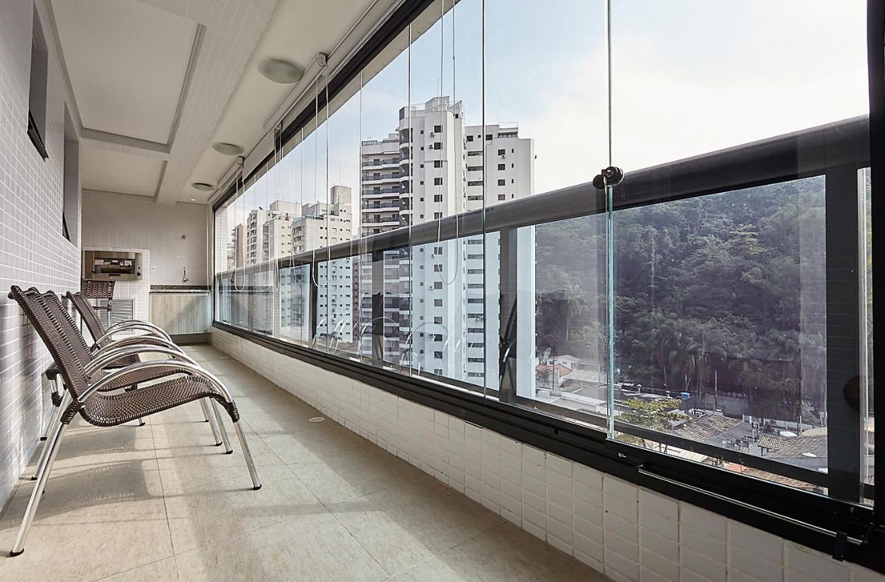 Flat Perola Do Atlantico - 3 Dormitorios Com Varanda Gourmet - Praia Das Pitangueiras Guaruja Ngoại thất bức ảnh