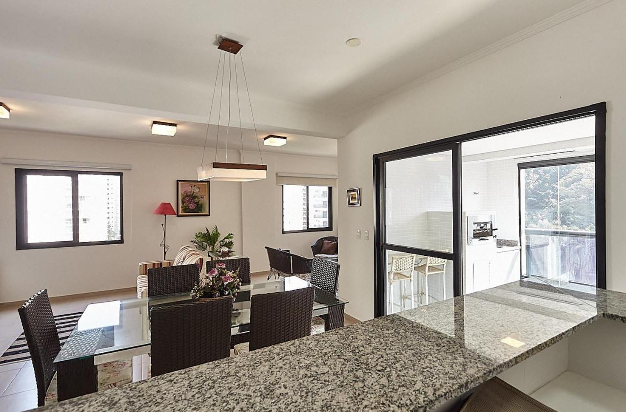 Flat Perola Do Atlantico - 3 Dormitorios Com Varanda Gourmet - Praia Das Pitangueiras Guaruja Ngoại thất bức ảnh